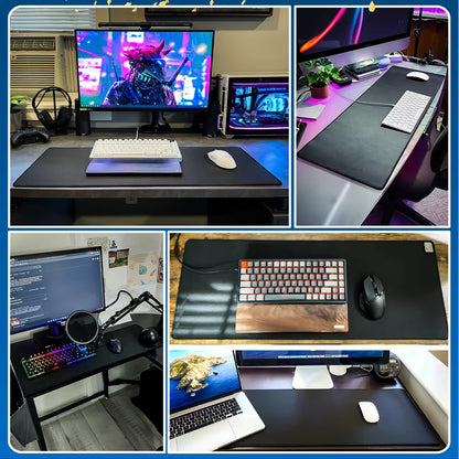 1PC Large Mouse Pad, Office Gaming Table Mat, Non-Slip Rubber Base Washable Mouse Pad for Work, Gaming and Office